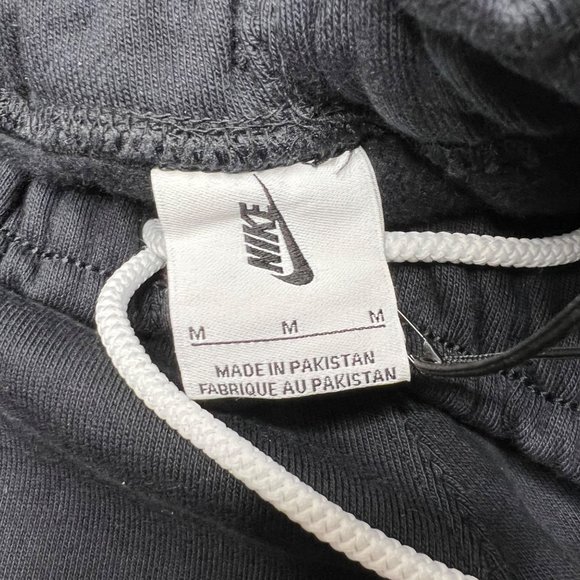NEW MEN'S NIKE SOLO SWOOSH HEAVYWEIGHT FLEECE DRAWCORD SWEATPANTS SIZE Medium #C - Picture 6 of 8